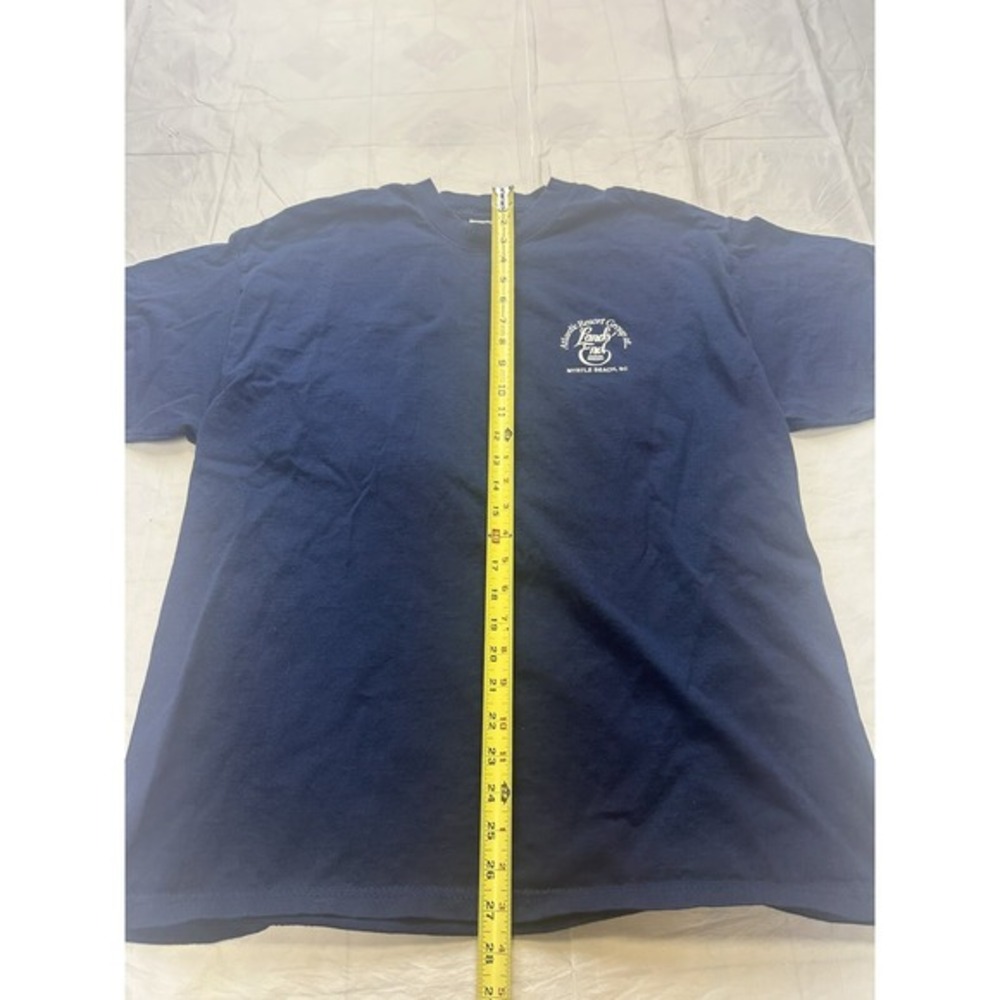 VINTAGE Lands End Resort Myrtle Beach  Graphic T‎ shirt Size XL Blue - Picture 5 of 6
